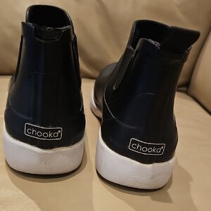 Chooka Two-Tone Ankle Boots